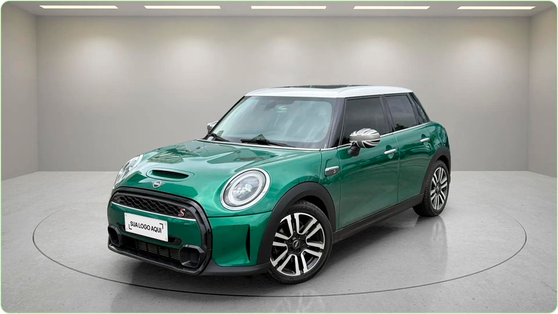 Carro em estúdio visual